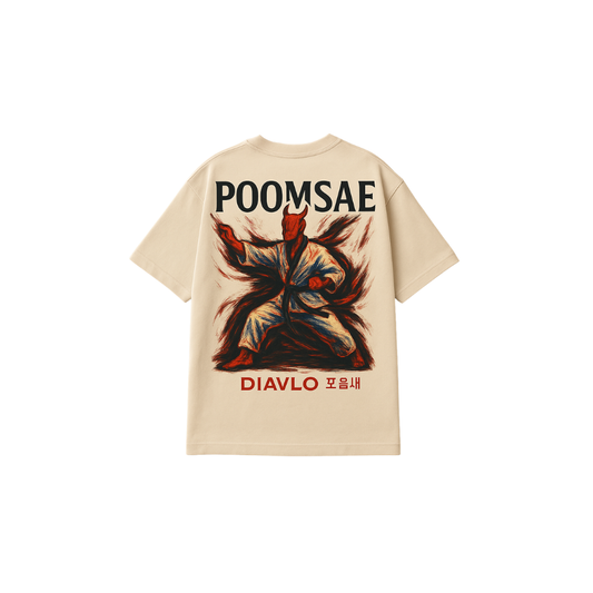 Poomsae playera oversize