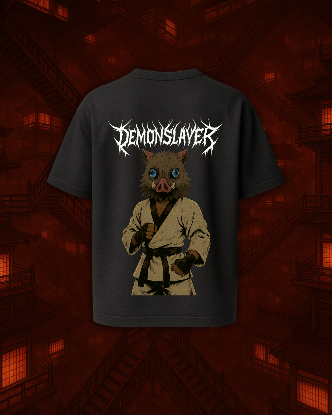 Camiseta Inosuke Demon Slayer Taekwondo