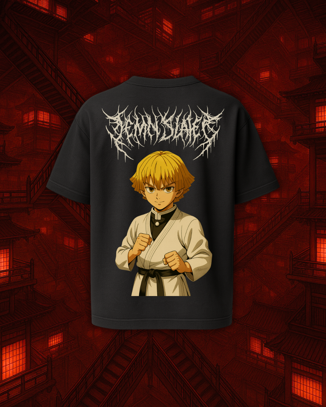 Camiseta Zenitzu Demon Slayer x Taekwondo