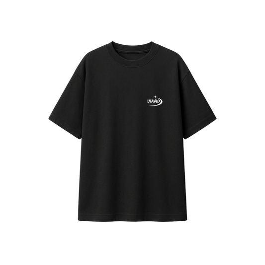 Poomsae playera oversize negra