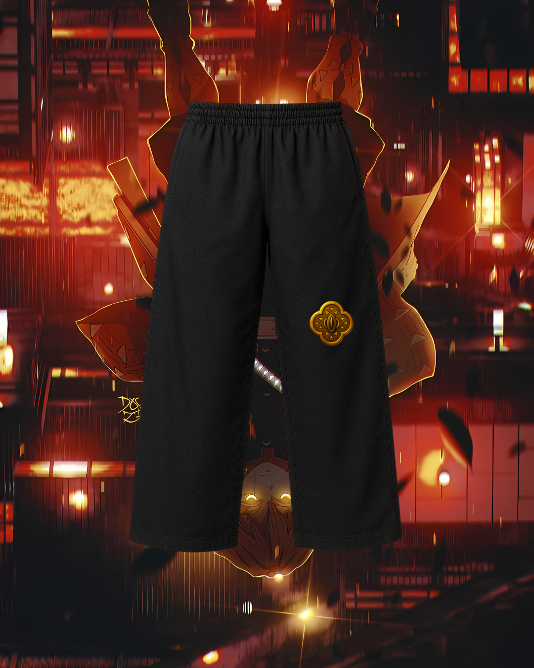 Pantalon con corte de taekwondo de Zenitsu